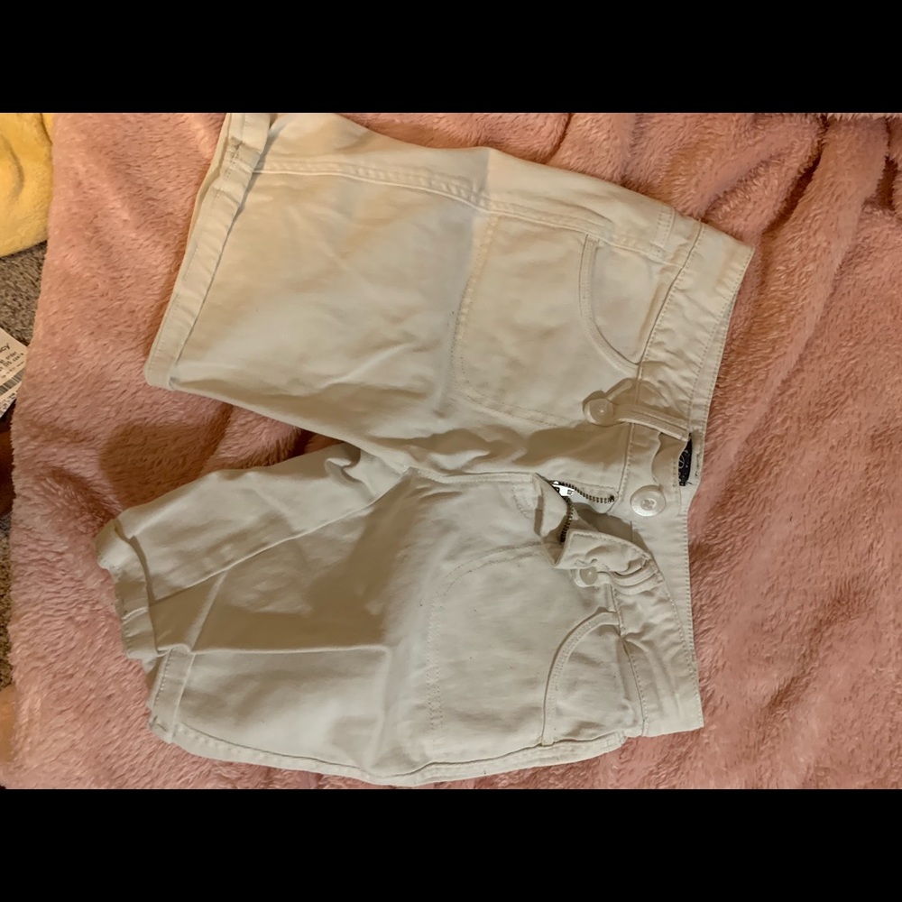 White shorts